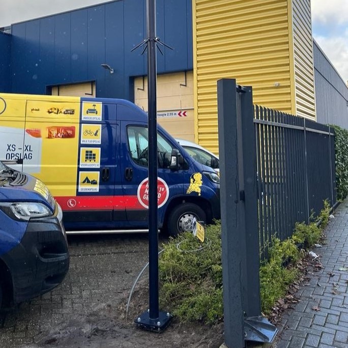 opslaglocaties landelijk in RAL 5004